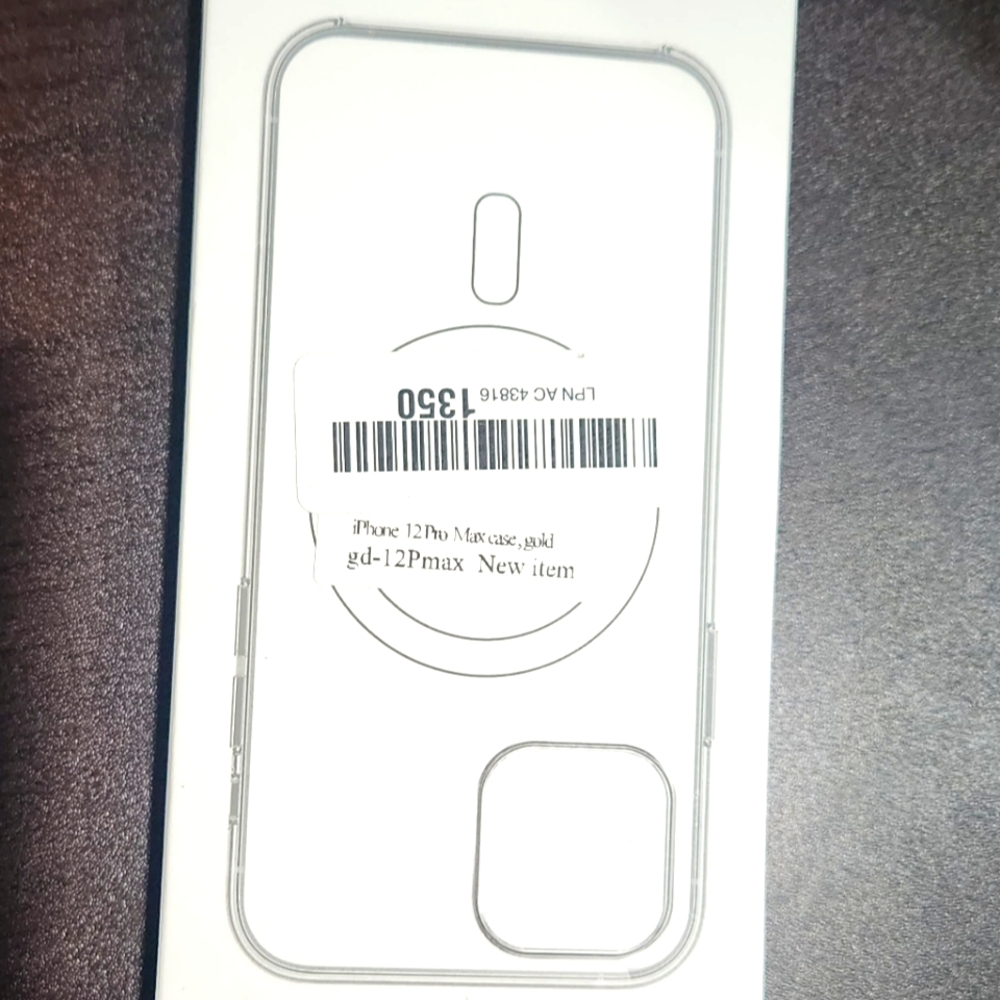 Apple iPhone 12 Pro Max Transparent Case